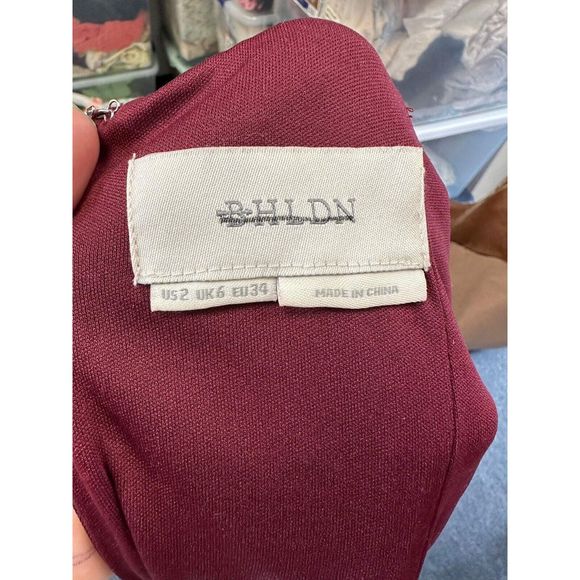 BHLDN Burgundy Maxi Dress - Picture 7 of 7